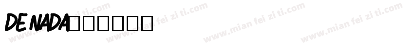De nada字体转换